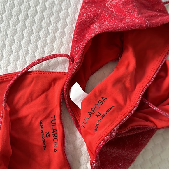 NEW Tularosa Bikini Set red spice XS - Picture 11 of 13